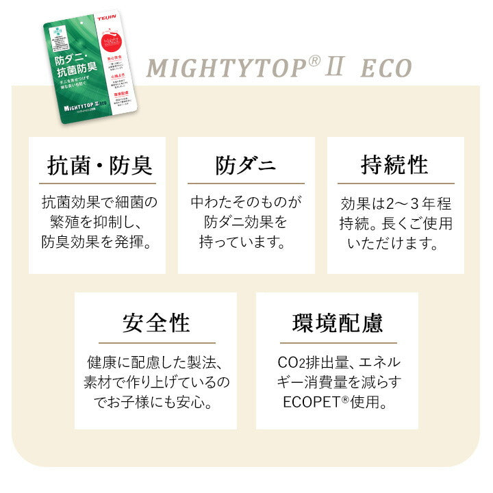 敷き布団 セミダブルサイズ  約120×200cm 日本製 軽量 6つ折り抗菌 防臭 防ダニ