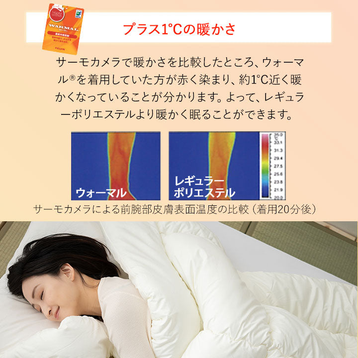 あったか掛け布団 シングル 日本製 遠赤外線 サイズ わた入り 綿100% 6ヶ所ループ付き