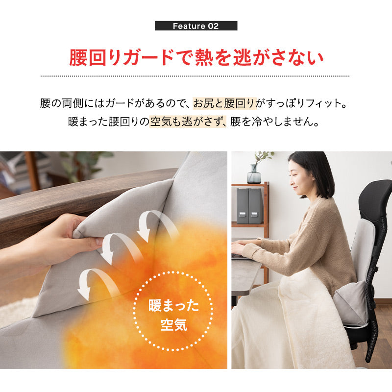 ヒータークッション 椅子用ヒーター シートヒーター 省エネ タイマー付
