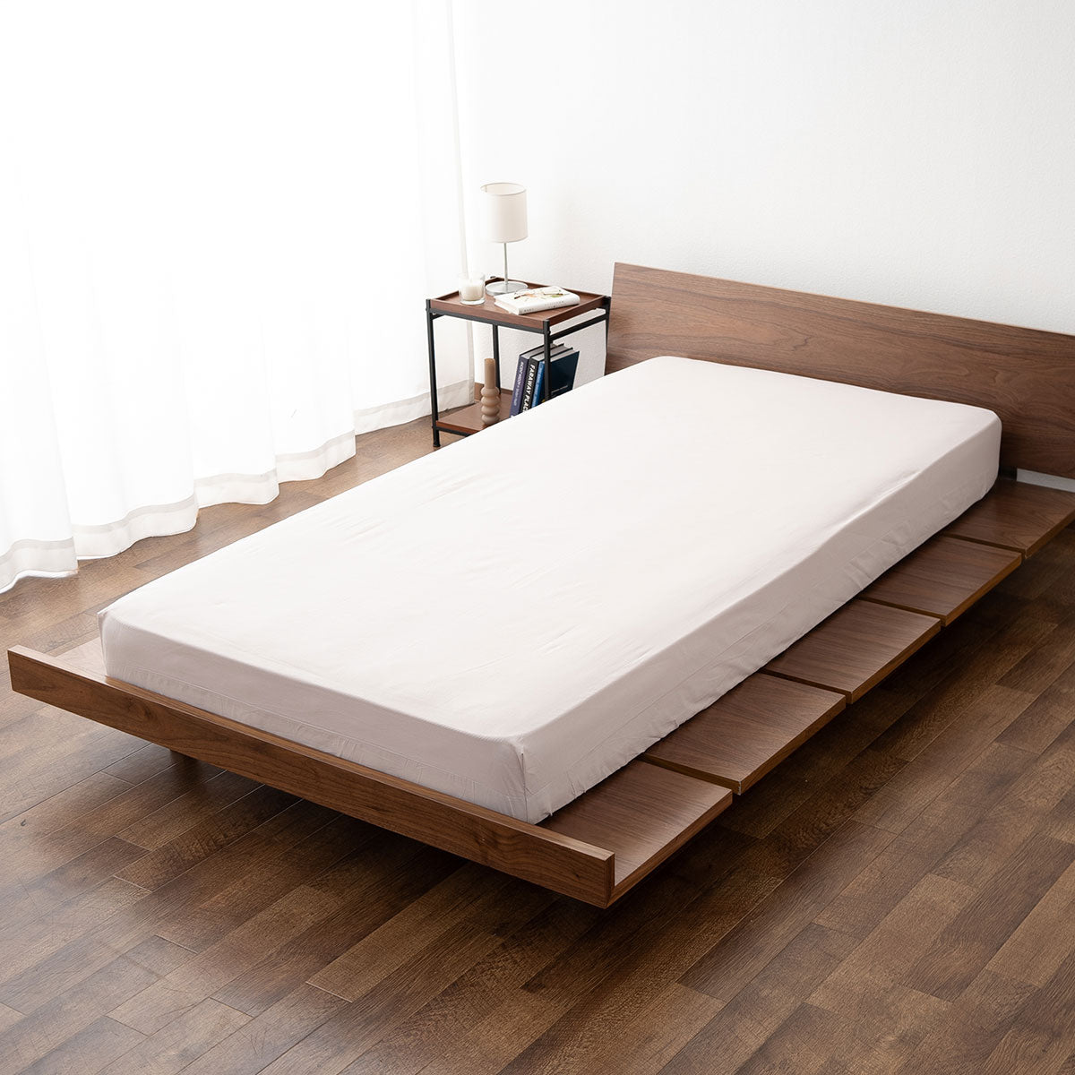 ボックスシーツ セミダブルサイズ 布団・ベッド兼用 BOXシーツ ベッドカバー マットレスカバー 布団カバー 敷き布団カバー 敷きカバー 日本製 綿100% 無地