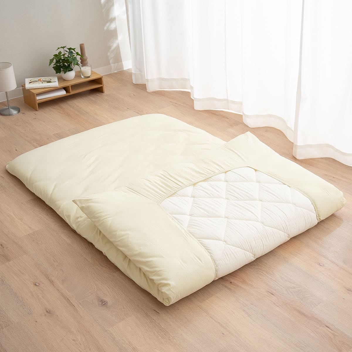 ワンタッチシーツ シングルサイズ フィットシーツ 布団カバー 敷き布団カバー 敷きカバー シーツ 日本製 綿100% 無地