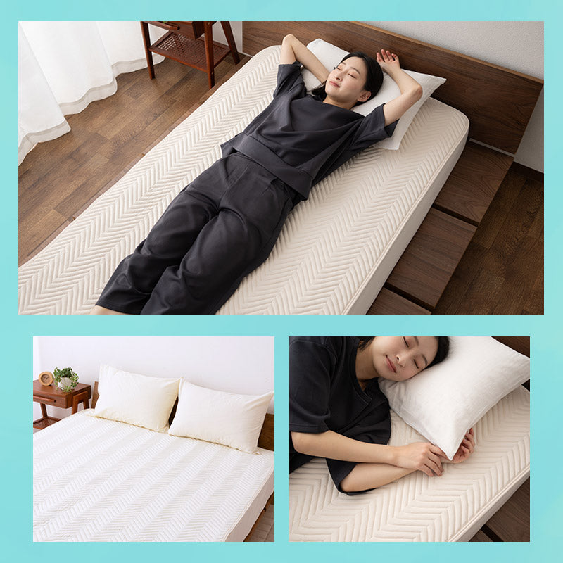 ベッドパッド 敷きパッド 抗菌・防臭・防ダニ