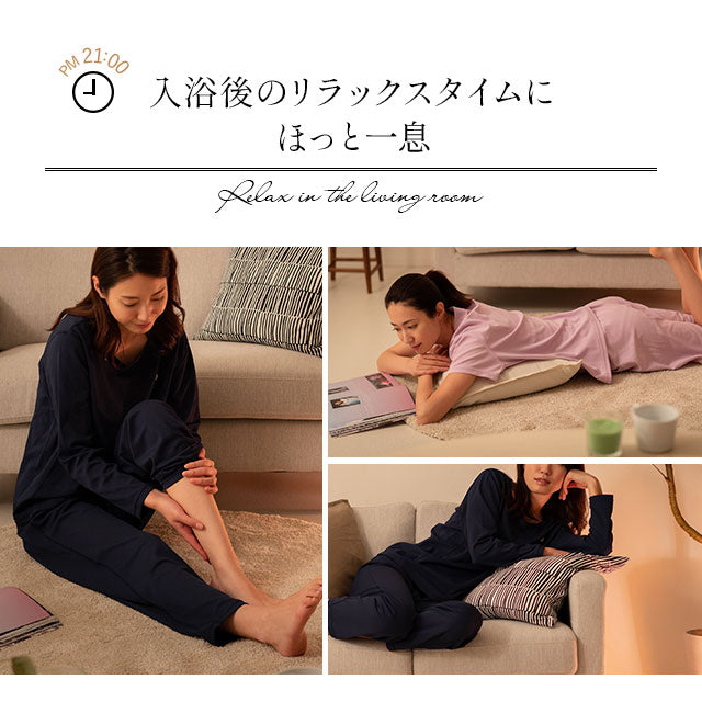 パジャマ スリープウェア ウィメンズ 女性用 半袖タイプ 寝衣 パジャマ ウェア ナイトウエア 上着 寝巻き 寝間着 睡眠 スリープテック