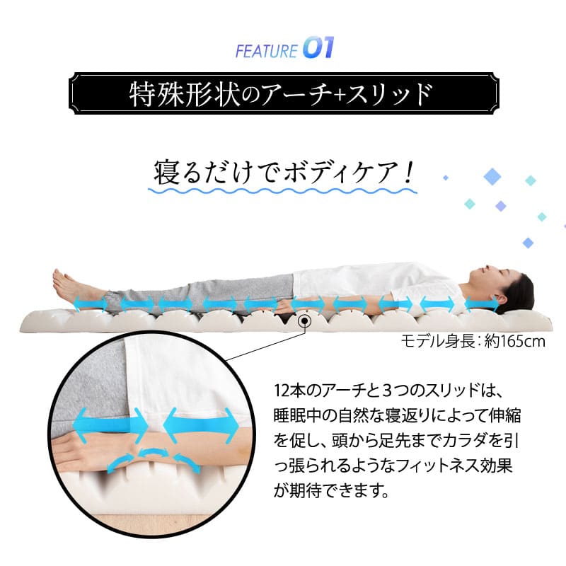 フィットネスマットレス ロールマットレス コンパクトショートサイズ 65×180cm コンパクトマットレス ごろ寝マットレス 高反発ウレタン 折りたたみ アウトドア 車中泊