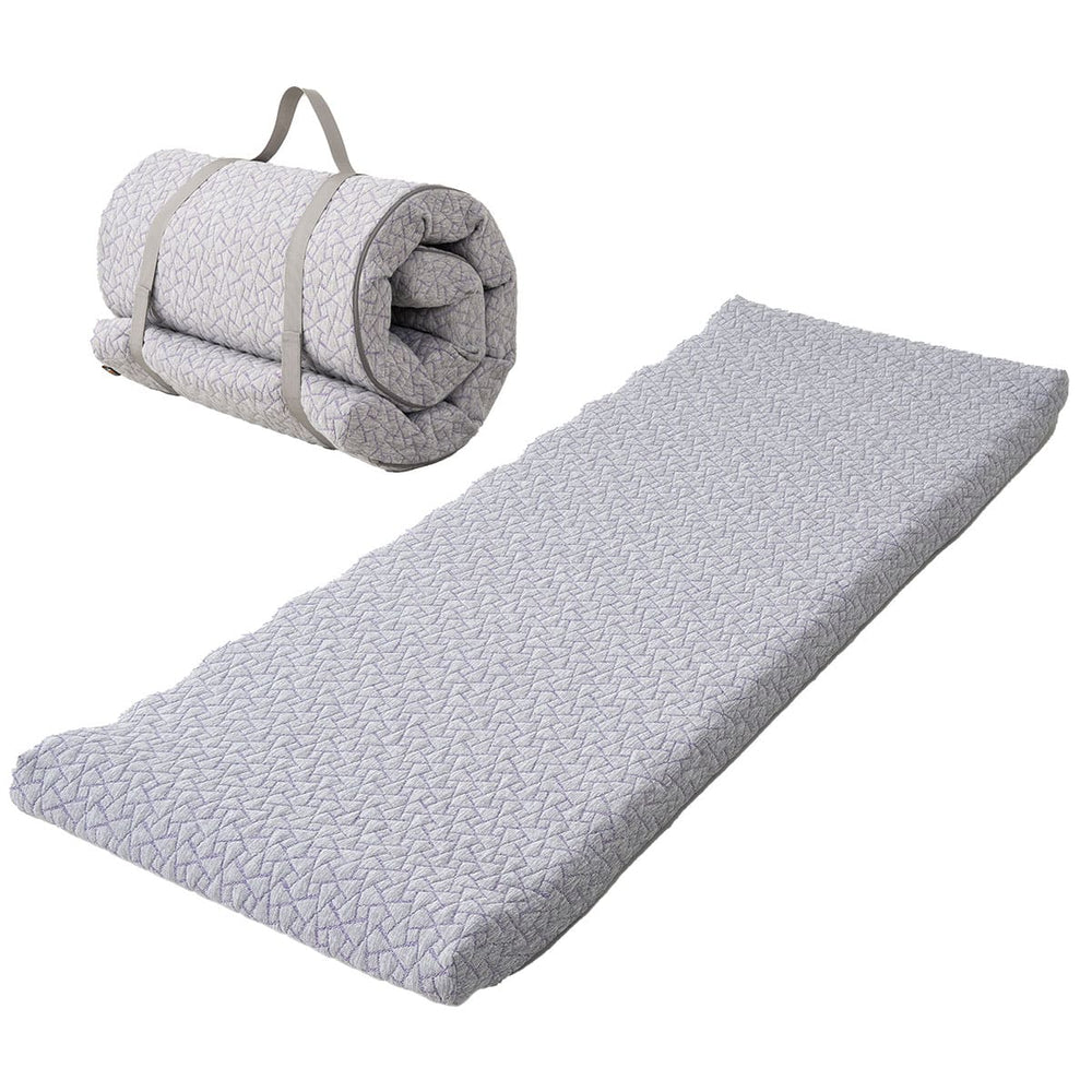 フィットネスマットレス ロールマットレス コンパクトショートサイズ 65×180cm コンパクトマットレス ごろ寝マットレス 高反発ウレタン 折りたたみ アウトドア 車中泊