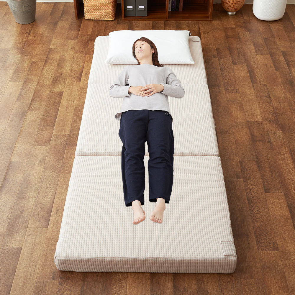 ファミリーマットレス 連結可能 選べる5サイズ 三つ折り 折りたたみ 高反発ウレタン 家族 子供 ワイド 大きいサイズ ファミリーサイズ