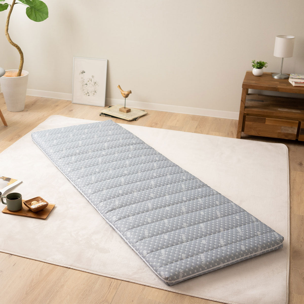 布団マットレス2 コンパクトサイズ 幅65cm 折りたたみ 敷き布団 マットレス コンパクト キッズ ごろ寝 マットレス