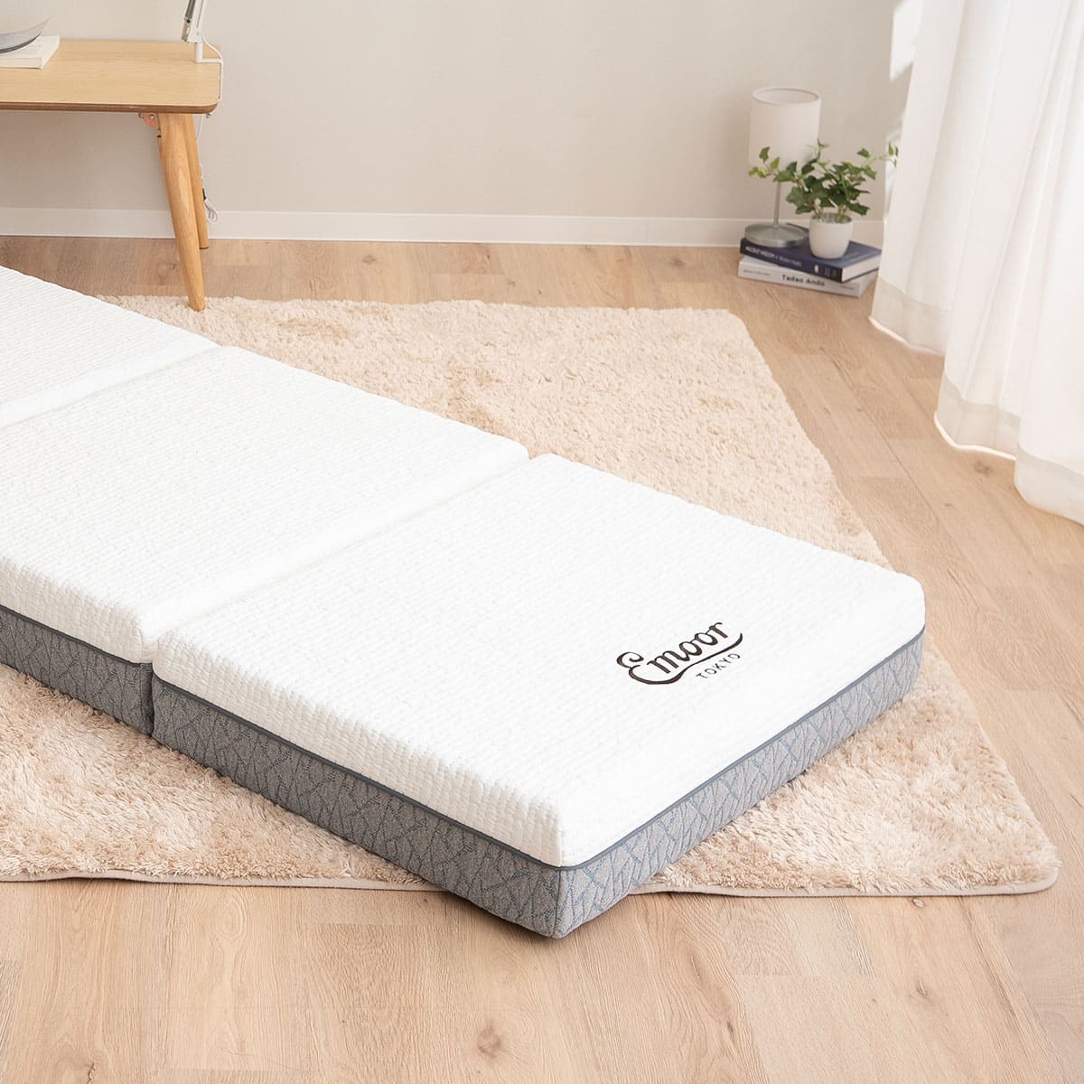 プレミアムマットレス 人気No.1 豊富なサイズ展開 極厚 15cm 3D加工 高反発ウレタン 3層構造 三つ折り マットレス 折りたたみ ショールーム体験可