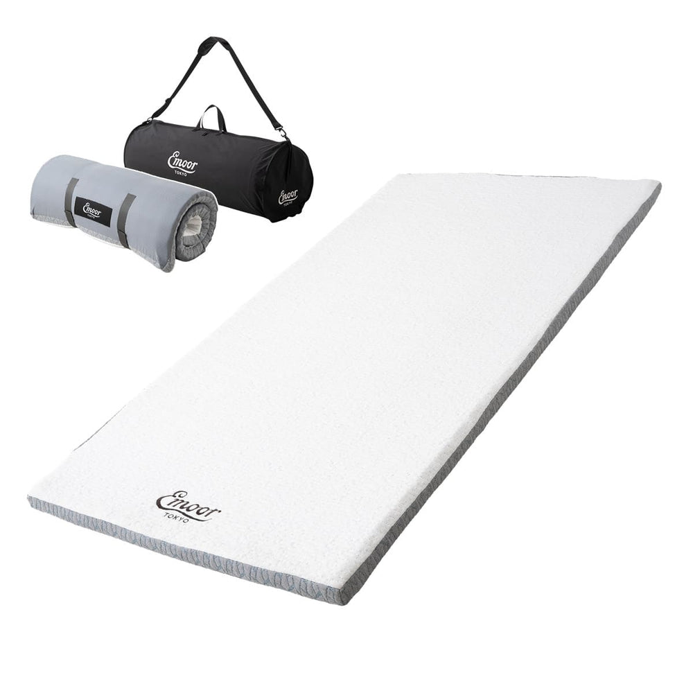 プレミアムマットレス  ポータブルタイプ 専用バッグ付き オーバーレイ 高反発ウレタン 携帯用 遠征 出張 旅行 アウトドア 車中泊 ショールーム体験可