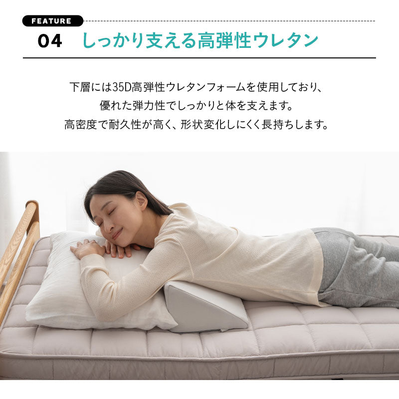 体位変換クッション 2個セット 介護クッション 三角クッション 背あてクッション 足枕 傾斜角度30° 持ち手付き 滑り止め加工 体位変換 体位保持 リハビリ 寝たきり 入院 介護 高齢者 床ずれ防止 逆流予防 むくみ予防