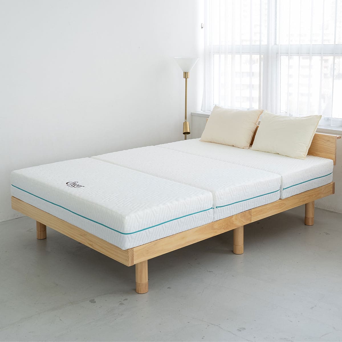 アルティメットマットレス シングルサイズ ダブルサイズ 三つ折りマットレス 極厚 20cm 高反発 高弾性 ウレタン 5層構造 折りたたみ