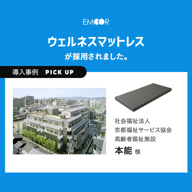 ウェルネスマットレス 介護用 防水マットレス シングル 完全防水 電動ベッド対応 2層構造 厚さ10cm 人工皮革 完成品 床ずれ予防 褥瘡予防 寝返りサポート