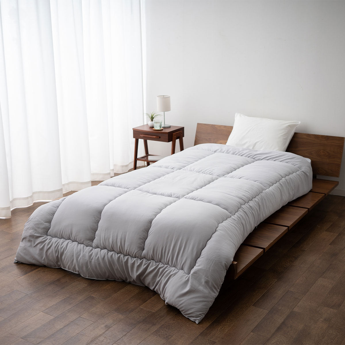 掛け布団 クイーンサイズ 日本製 抗菌・防臭・防ダニ