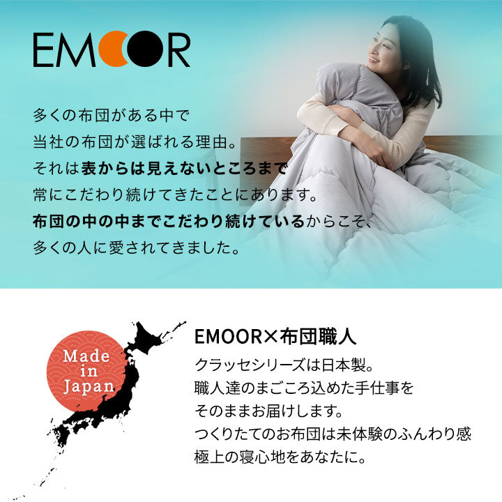 掛け布団 クイーンサイズ 日本製 抗菌・防臭・防ダニ