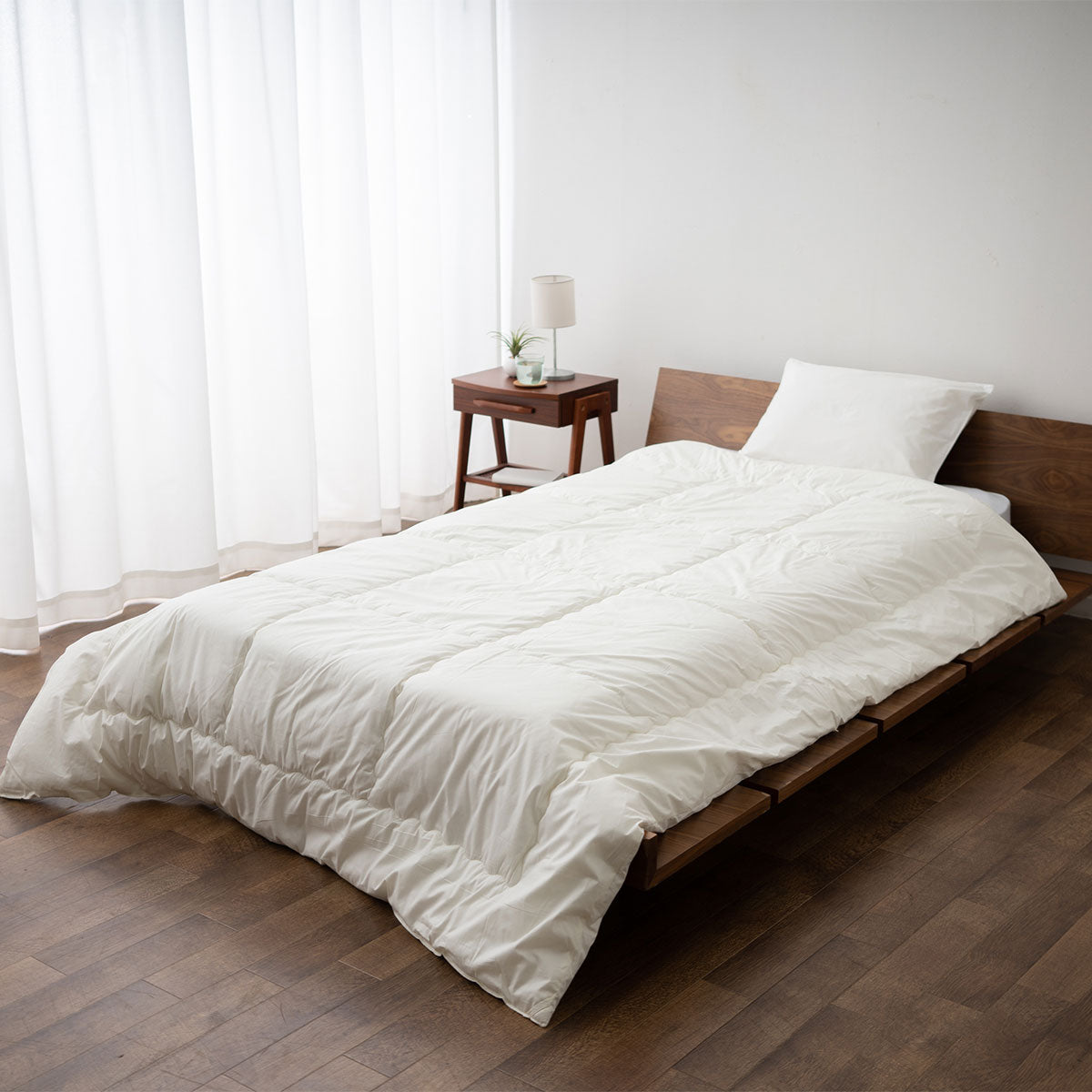 掛け布団 シングルサイズ 日本製 抗菌・防臭・防ダニ