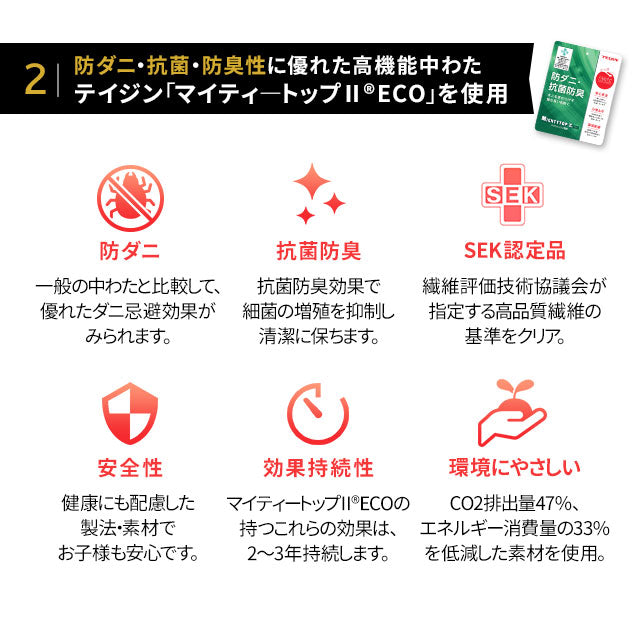 極厚ボリューム敷き布団 ダブルサイズ フランス羊毛混 日本製