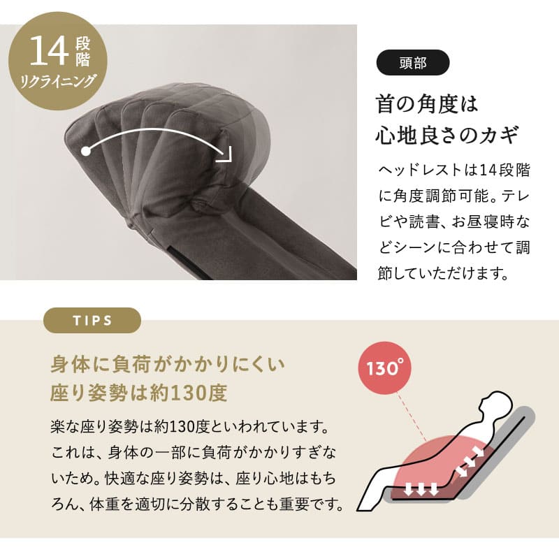 高座椅子 「れおん」 プレミアム 無段階リクライニングチェア ワイド 大きめ ゆったり 高身長対応 ポケットコイル座面 座面高調節可 本革調 ファブレザー 手元レバー