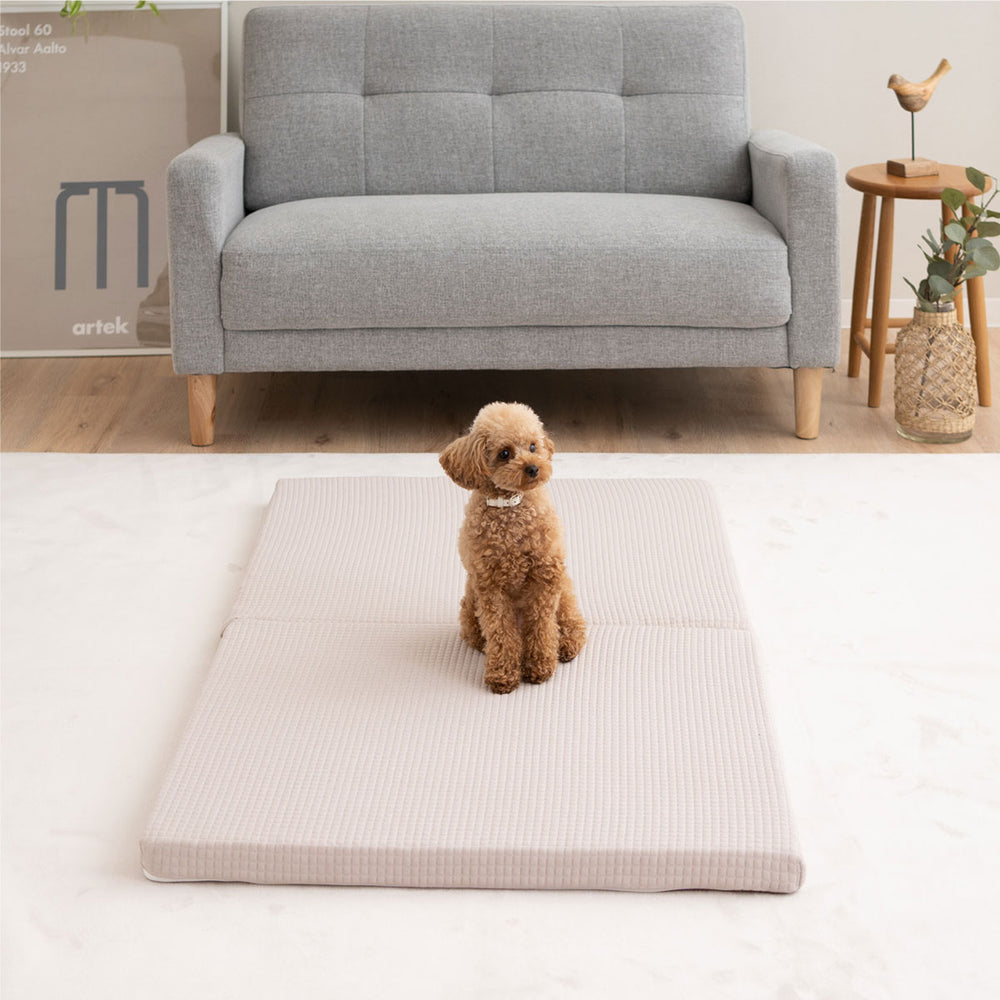【ワンコnowa掲載】 介護用マット XLサイズ 中型犬 大型犬 シニア 丸洗いOK 折りたたみ 床ずれ防止マット 介護用ベッド 老犬 高齢犬 犬用 ペット用 マットレス 寝たきり 介護用品 ペット用品