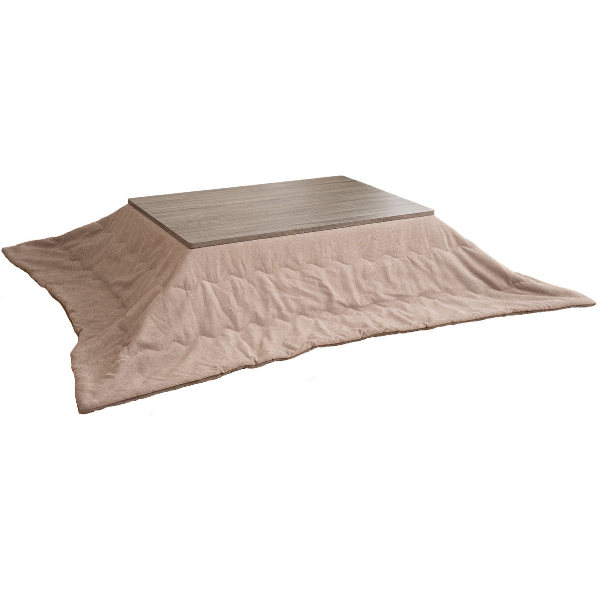 こたつテーブル+こたつ掛け布団 セット 長方形 90cm