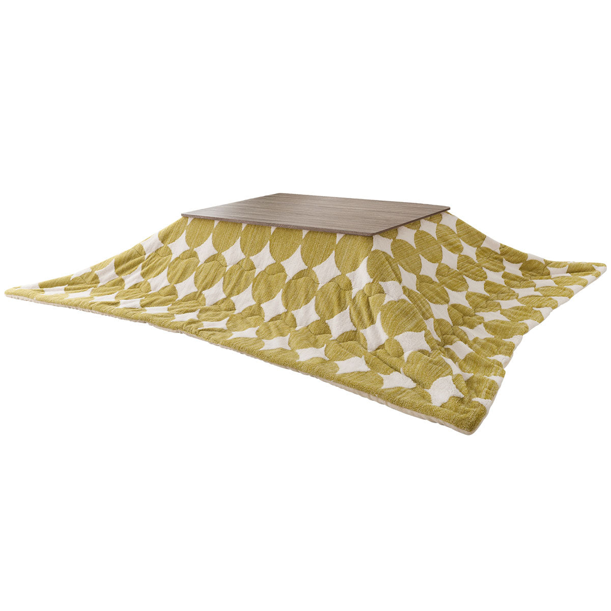 こたつテーブル+こたつ掛け布団 セット 長方形 90cm