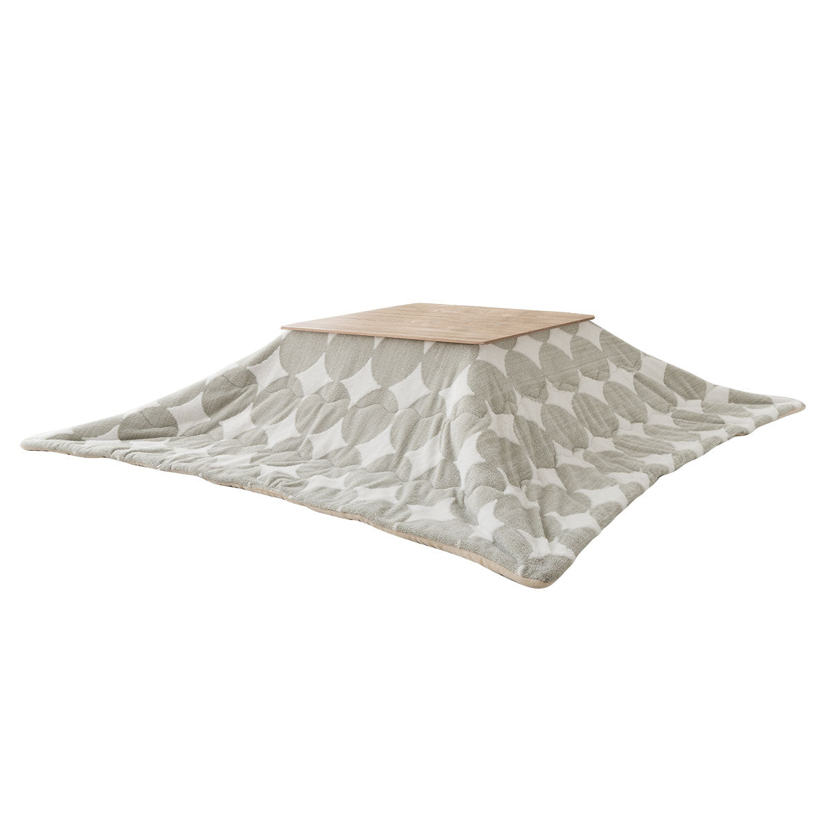 こたつテーブル+こたつ掛け布団 セット 長方形 90cm