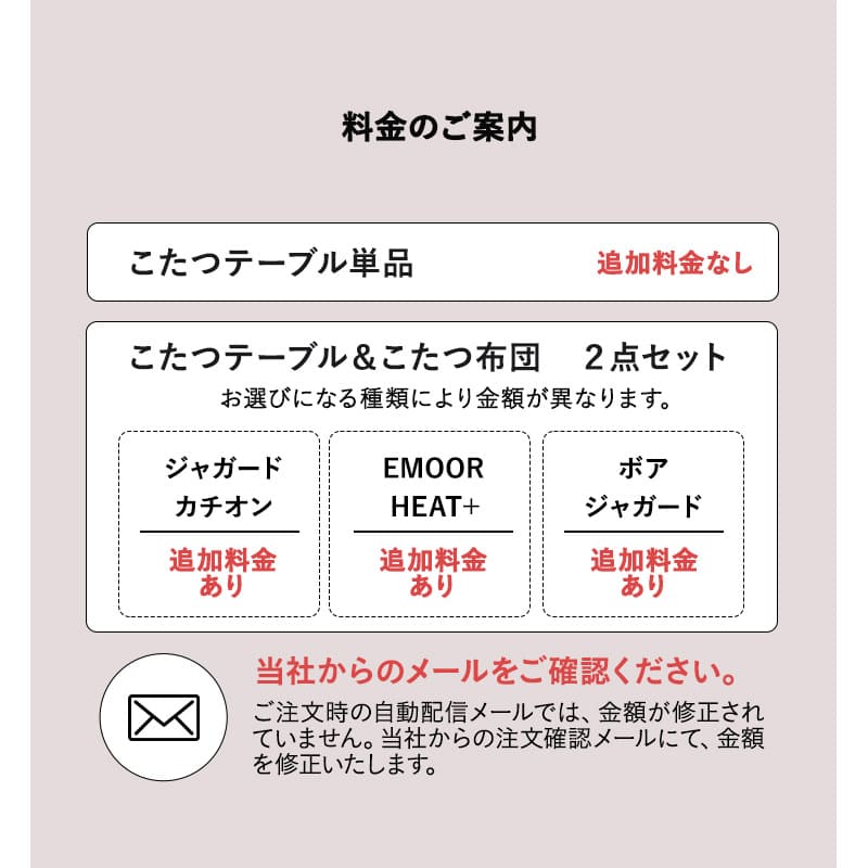 こたつテーブル+こたつ掛け布団 セット 長方形 120cm
