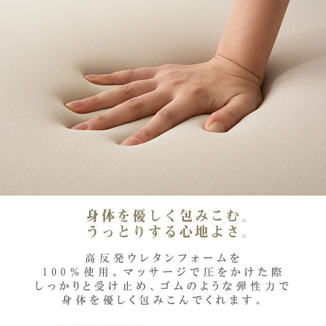 マッサージベッド用 プレミアムマット シングルサイズ 高反発 業務用