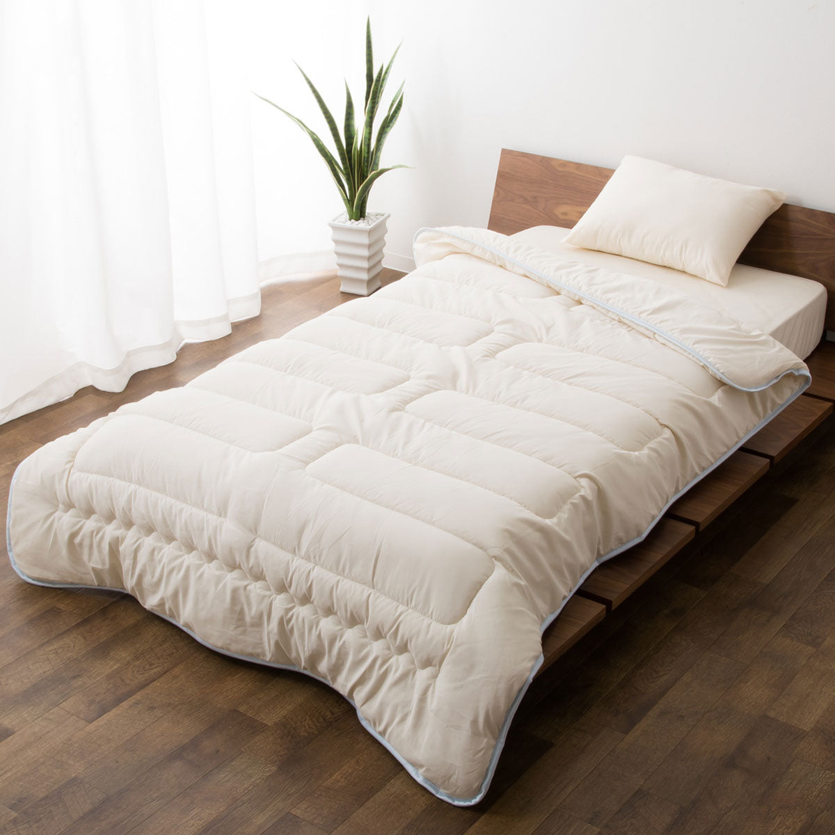 掛け布団 ダブルサイズ 国産 抗菌・防臭・防ダニ