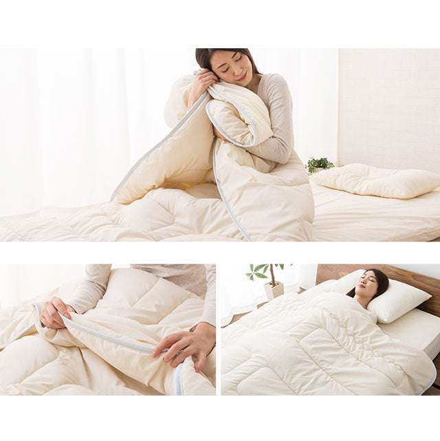 肌掛け布団 シングルサイズ 国産 抗菌・防臭・防ダニ