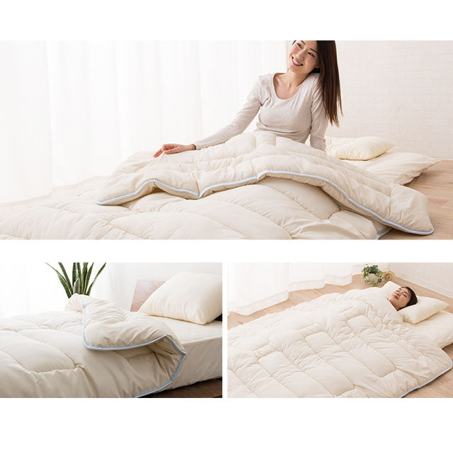 掛け布団 クイーンサイズ 国産 抗菌・防臭・防ダニ