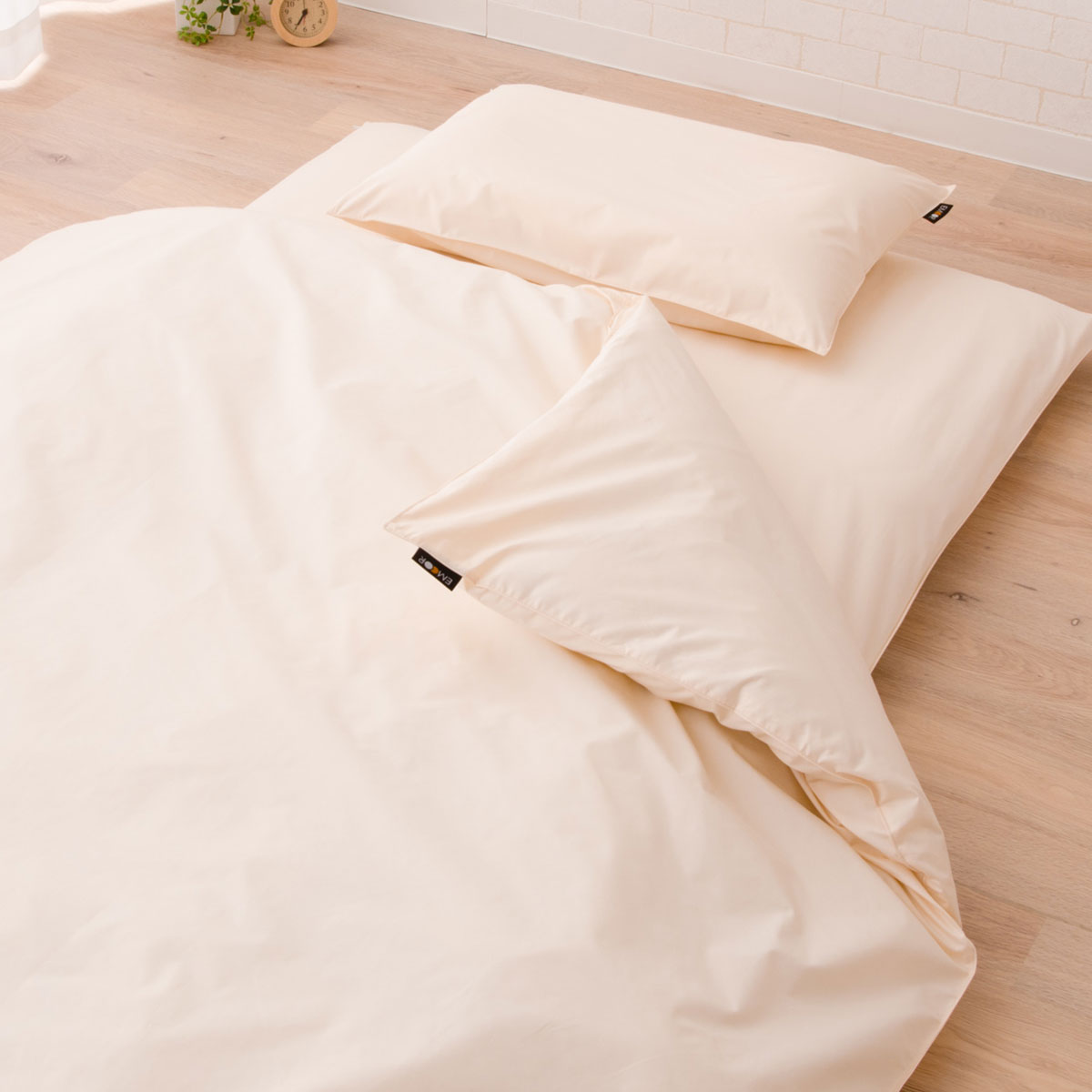 和布団用カバーセット シングルサイズ 日本製 抗菌・防臭・防ダニ (掛け布団カバー・敷き布団カバー・ピロケース)