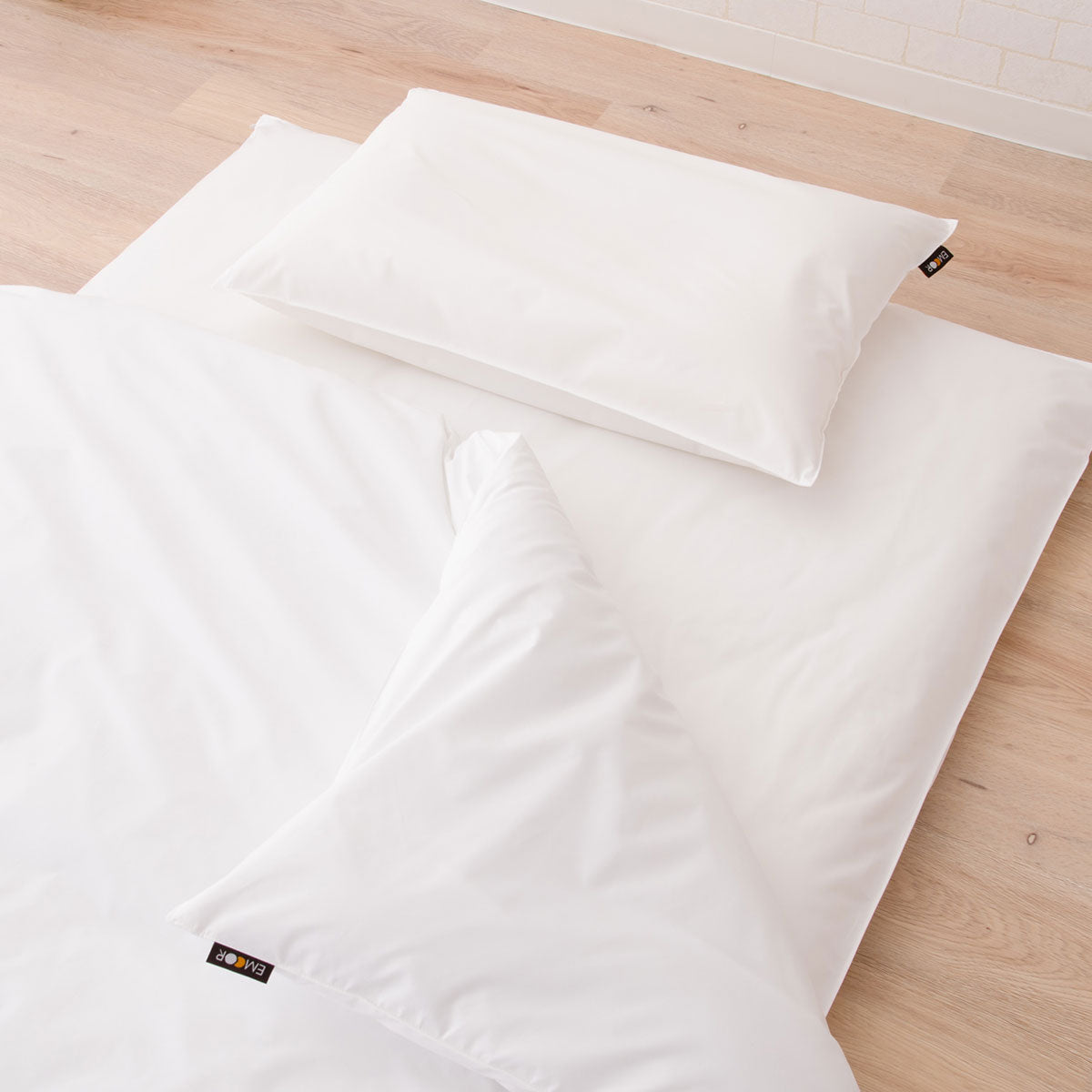 和布団用カバーセット シングルサイズ 日本製 抗菌・防臭・防ダニ (掛け布団カバー・敷き布団カバー・ピロケース)