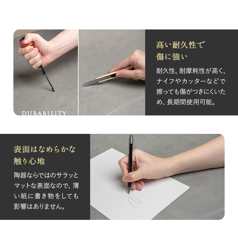ダイニング5点セット ダイニングテーブルセット (ダイニングテーブル+ファブレザーチェア4脚) 幅160cm セラミック 角型 長方形 スクエア 食卓用 木製 天然木 石目調 ストーン調 レザー調 4人掛け