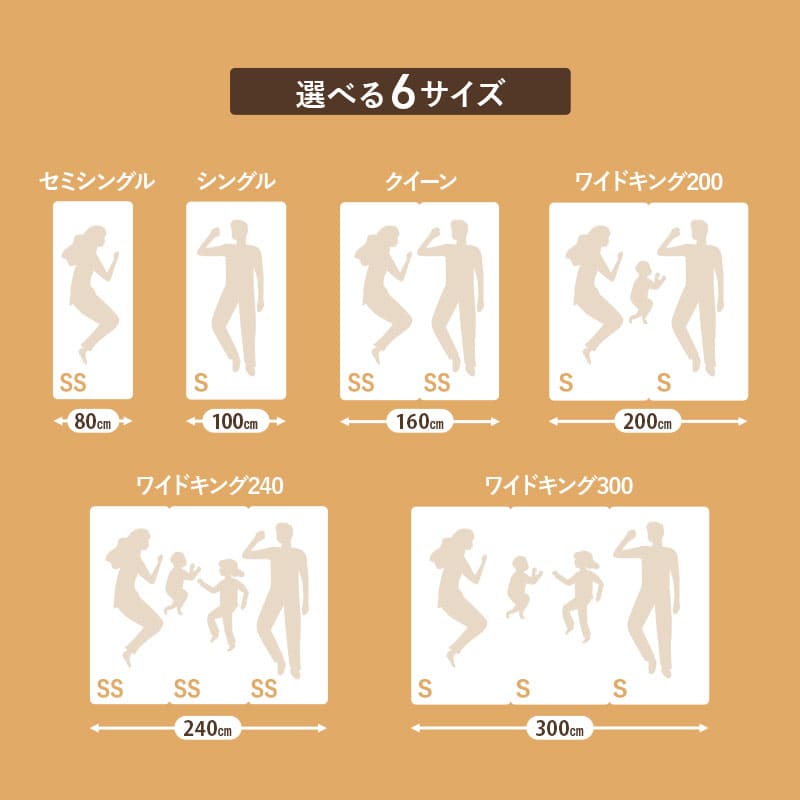 ファミリーベッドフレーム ファミリーサイズ 連結可能 すのこベッド ローベッド ベッドフレーム 木製 ヘッドボード付き 宮付き コンセント付き