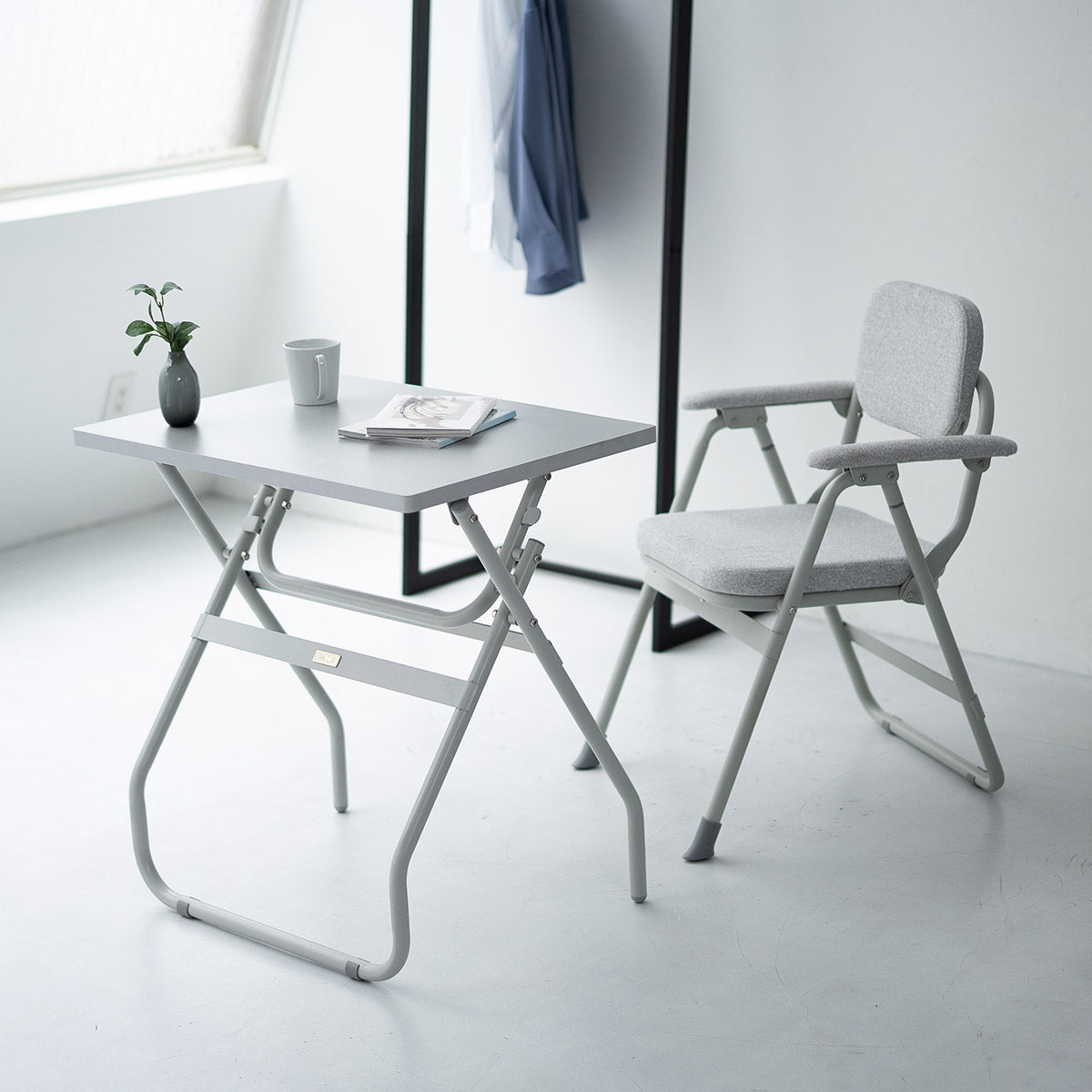 折りたたみ デスクチェア JOBS CHAIR ジョブズチェア 完成品 オフィスチェア ワークチェア パイプ椅子 フォールディングチェア TATAMU