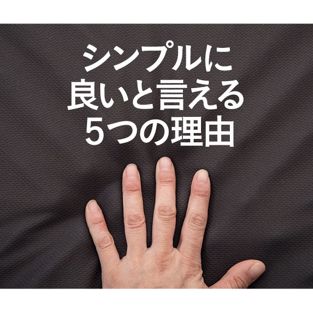 プロがつくった シンプルな 高反発マットレス シングルサイズ 日本製