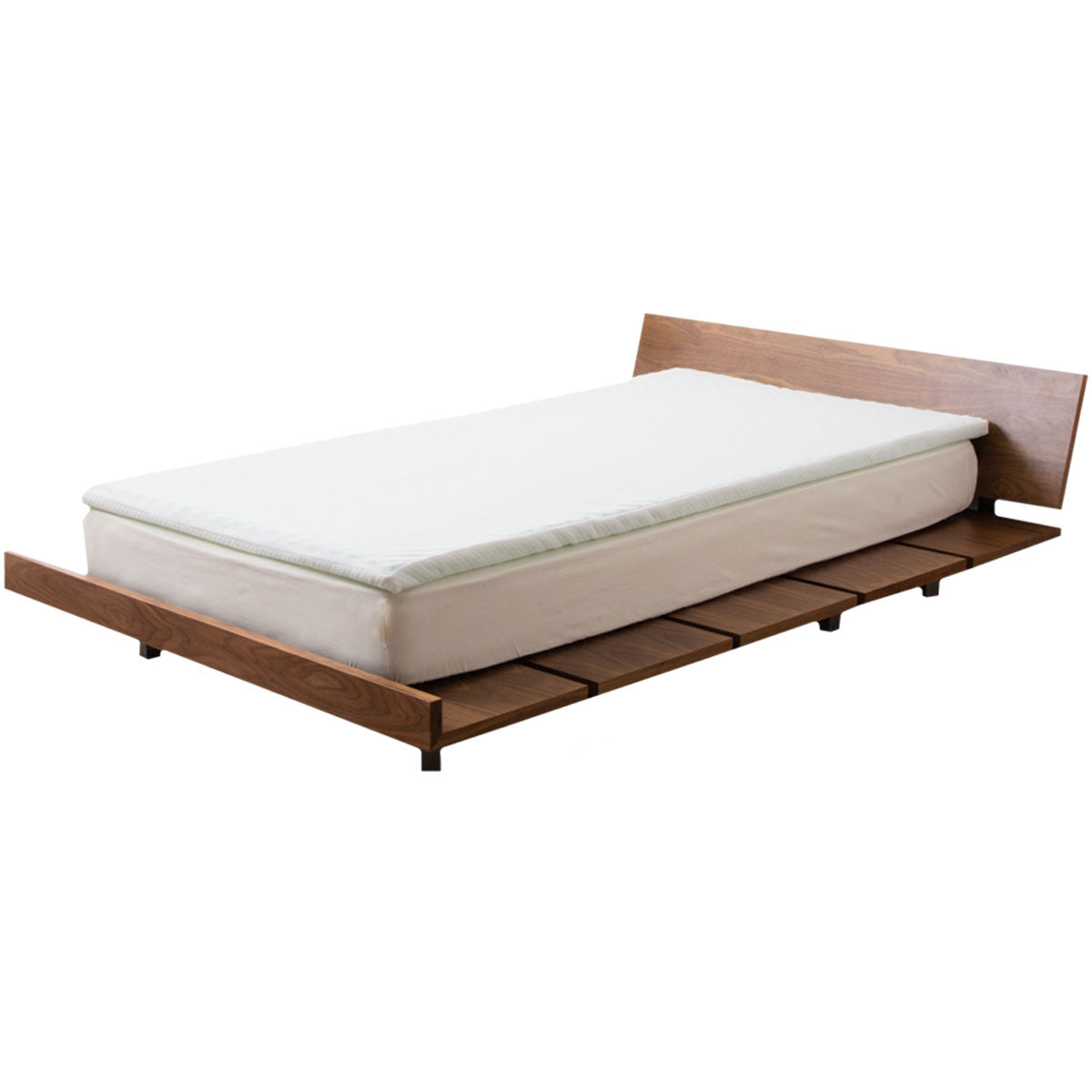 マットレス 折りたたみマットレス 三つ折りマットレス オーバーレイマットレス クイーン アキレス 日本製 洗える 三つ折タイプ アイボリー