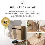 ベンチボックス 幅59cm ハイタイプ キャスター付き ベンチになる 収納ボックス 収納ベンチ ストック棚 フロアデスク おもちゃ箱 ストッカー 腰掛け スツール 椅子 玄関収納 リビング収納 収納家具 備蓄収納 防災