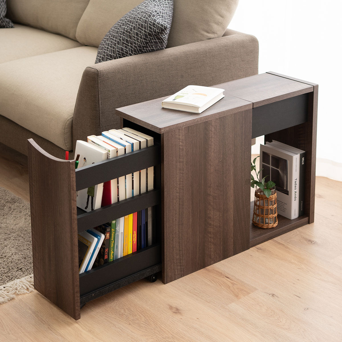 サイドラック サイドテーブル ワゴン リビング 収納 ストッカー