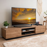 テレビボード テレビ台 幅115cm 幅152cm 幅176cm 24型～77型対応 背面収納スペース付き 低め ロータイプ ローボード 木目 ヴィンテージ 大型テレビ対応
