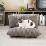 ミニソファ ソファベッド 超小型犬 小型犬 猫 折りたたみ 軽量 ペットベッド ドッグベッド キャットベッド 犬用ベッド 猫用ベッド 犬用 猫用 ペット用 寝床 ソファ 椅子 腰掛け ペット用品