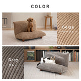 ミニソファ ソファベッド 超小型犬 小型犬 猫 折りたたみ 軽量 ペットベッド ドッグベッド キャットベッド 犬用ベッド 猫用ベッド 犬用 猫用 ペット用 寝床 ソファ 椅子 腰掛け ペット用品