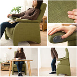 電動 立ち上がりサポート 高座椅子 電動リクライニング機能 手元リモコンで簡単操作 開梱設置サービス付き 5年の長期保証付き 介護 起立補助 リクライニングチェア