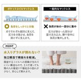 コンセント付きデザイナーズすのこベッド ポケットコイルマットレス 2点セット シングルサイズ ( HEIM BED FRAME / EMOOR GRAND POCKET COIL MATTRESS )
