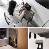 たたむデスク フラットタイプ 幅75cm 折りたたみ 薄型 コンパクト 折りたたみデスク 折り畳みデスク PCデスク パソコンデスク キッズデスク 学習デスク 学習机 勉強机 キッチンスペース 作業台 作業スペース