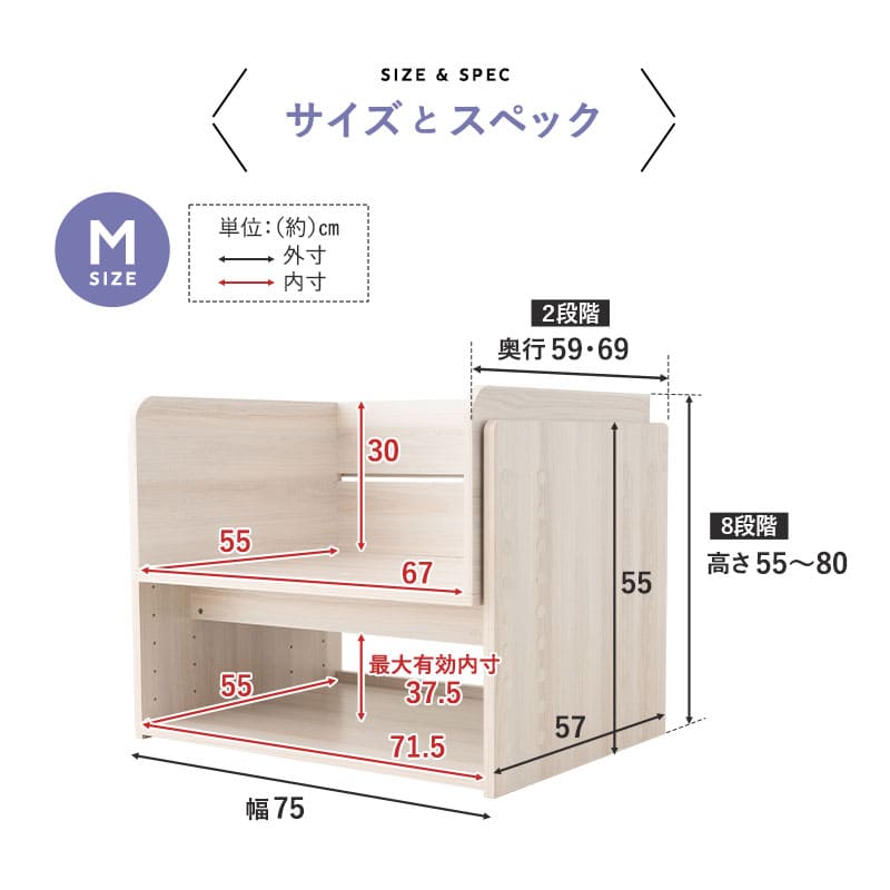ペット用 添い寝ベッド Mサイズ 小型犬 介護 ベッドフレーム 高さ調節