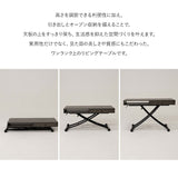 アルティラ Altira 収納付き 昇降テーブル 120×50 ストーングレー テーブル リビングテーブル ダイニングテーブル 高さ調整 モダン 幅120