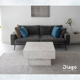 リフトアップテーブル 幅80cm 正方形 昇降式 高さ調節可能 収納付き リフトテーブル ローテーブル センターテーブル 昇降式デスク パソコンデスク ワークデスク 机 作業台 セラミック調 食事 仕事 リビング ダイニング