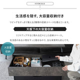 Diago ディアゴ リフトアップテーブル 幅105cm 長方形 昇降式 収納付き セラミック調 センターテーブル ローテーブル 食事 仕事 リビング