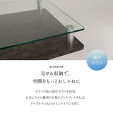 グラート Grato ガラストップ昇降テーブル 120×60 ストーングレー テーブル リビングテーブル ダイニングテーブル 高さ調整 モダン 幅120